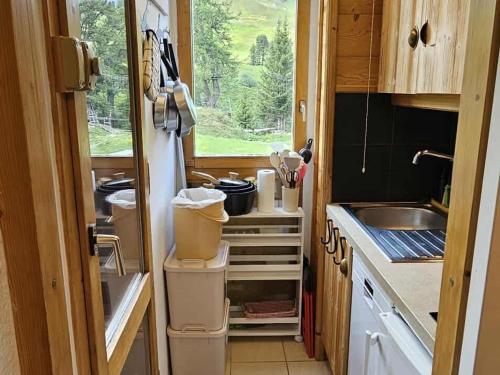 Studio confortable aux pieds des pistes avec terrasse et animaux admis