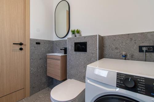 Ένα μπάνιο στο Villa MarEA