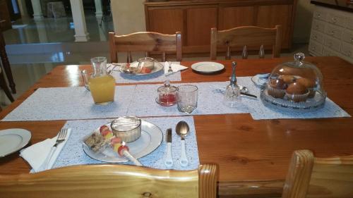 Jídlo v penzionu nebo okolí