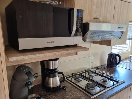 Η κουζίνα ή μικρή κουζίνα στο RBR 166 - Beach Resort Kamperland