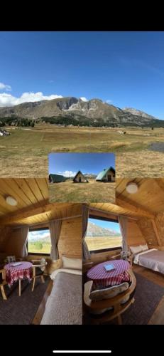 Un paisaje natural cerca del chalet de montaña