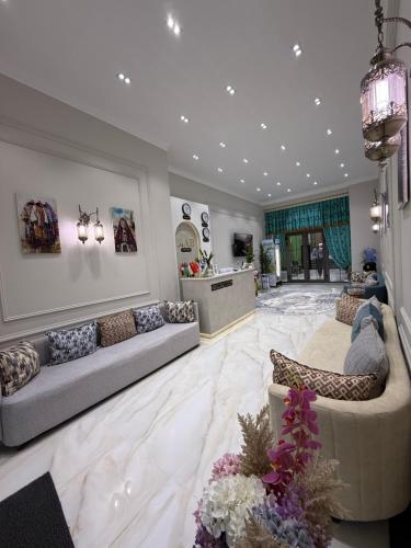 Ruang duduk di Siab Boutique Hotel