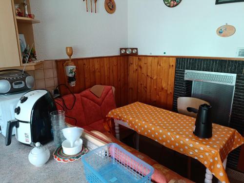 Dapur atau dapur kecil di Silberranch Niederlichtenau