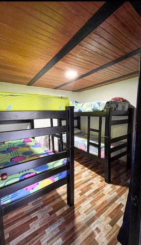 Ένα ή περισσότερα κρεβάτια σε δωμάτιο στο Quinta Villanueva
