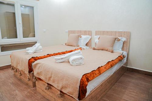 Postel nebo postele na pokoji v ubytování Maison d'hôte IGRANE