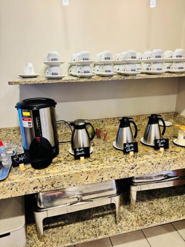 Η κουζίνα ή μικρή κουζίνα στο Hotel Araguaia