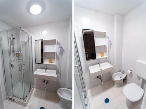 Koupelna v ubytování B&B Italia Rende