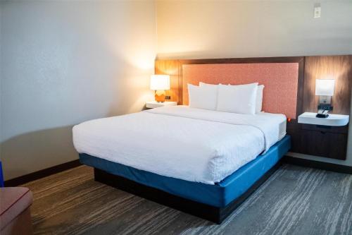 Ένα ή περισσότερα κρεβάτια σε δωμάτιο στο Hampton Inn Gonzales