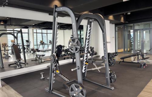 Fitness centrum a/nebo fitness zařízení v ubytování TM Persiaran Stonor KLCC - LV Home
