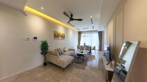 Posezení v ubytování TM Persiaran Stonor KLCC - LV Home