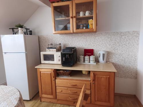 Dapur atau dapur kecil di Nárcisz B&B
