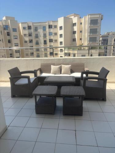 Magnifique appartement avec terrasse Lac 2 البحيرة Tunis