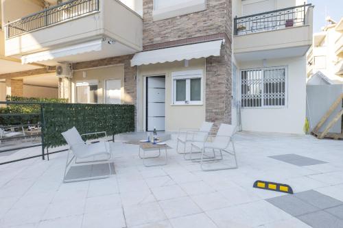 Balkoni atau teres di Casa Pueblo