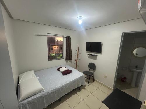 Postel nebo postele na pokoji v ubytování Pousada Oasis