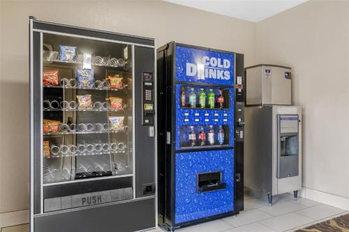 a cold drink vending machine in a store at Best Western Commerce Inn in Commerce