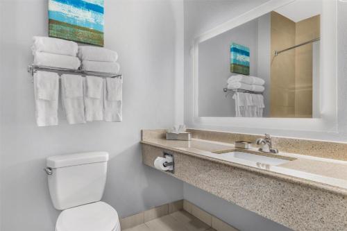 Ένα μπάνιο στο Best Western Plus Fort Worth Forest Hill Inn & Suites