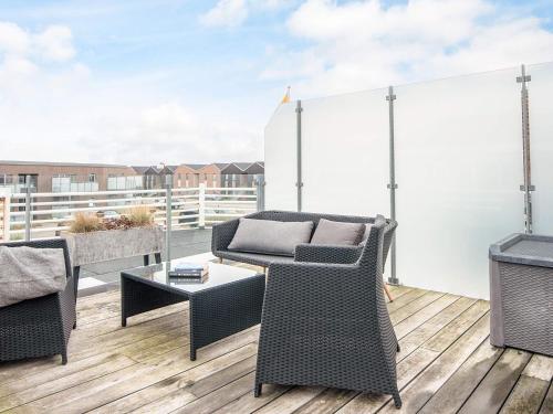 Χώρος καθιστικού στο 8 person holiday home in Ringkøbing-By Traum