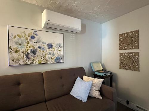 Χώρος καθιστικού στο Shediac Downtown Suites