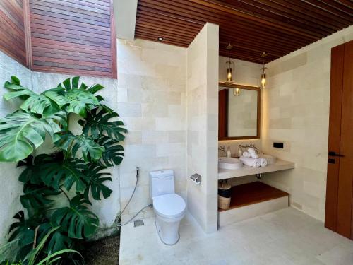 Ένα μπάνιο στο Ersanea Villas Seseh