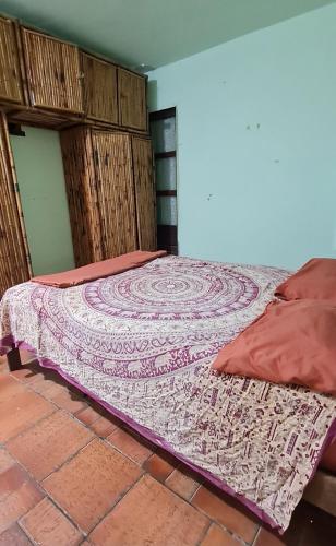 Ένα ή περισσότερα κρεβάτια σε δωμάτιο στο Casa Padma