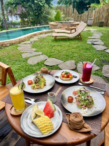 Makanan di atau berdekatan vila ini