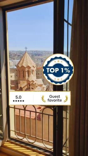 RARE FIND! UNBEATABLE LOCATION! FIVE STARs, SPARKLING APARTMENT IN THE HEART OF YEREVAN!