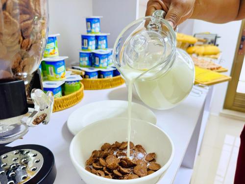 Comida en el bed and breakfast o alrededores
