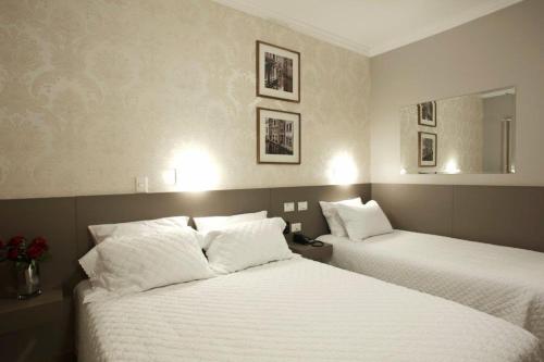 Cama o camas de una habitación en Nohotel Nova Odessa