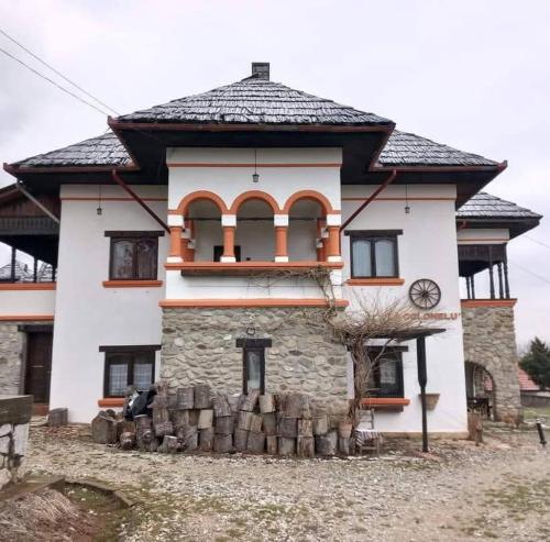 Budova, kde se bed and breakfast nachází