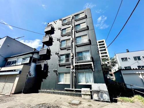 Bygningen som lejligheden ligger i