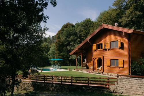 Πισίνα στο ή κοντά στο Gerês Nature House
