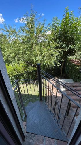 Μπαλκόνι ή βεράντα στο Petite Maison, nel borgo di Cetona