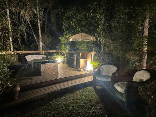 Taman di luar Pousada Di Oliva