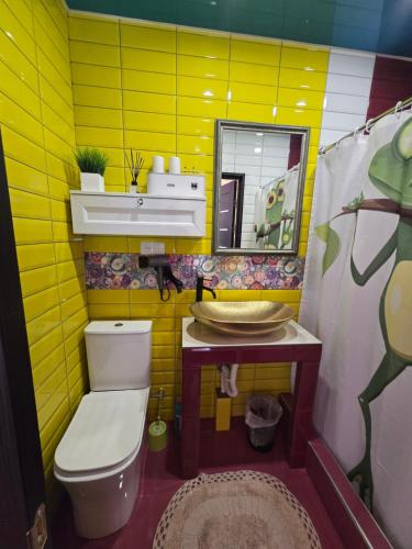 Un baño de Lada's Hotel of Sun