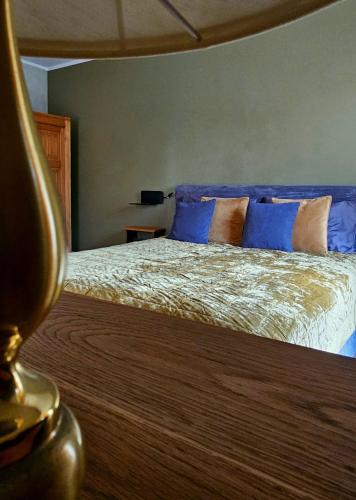 Katil atau katil-katil dalam bilik di Promenādes apartamenti