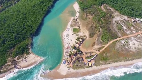 Naturlandskabet i nærheden af feriehuset