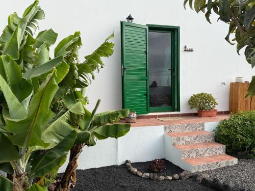 Κήπος έξω από το NoPasaNada Tu casa en Lanzarote