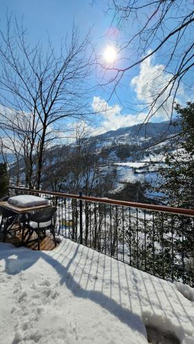 Naturlandskabet i nærheden af lejligheden