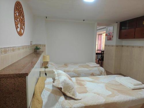 Postel nebo postele na pokoji v ubytování Casa Sol & Rio