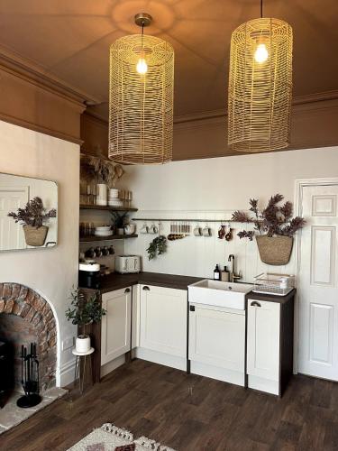 Dapur atau dapur kecil di Rufloreo Flats 1 - central gem