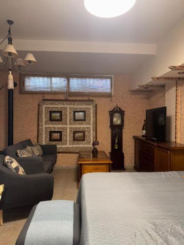 TV a/nebo společenská místnost v ubytování Casa Xime, relax y playa