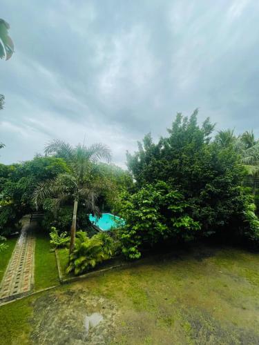 Bazén v ubytování Lily Safari Resort Udawalwa nebo v jeho okolí