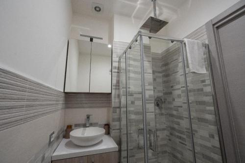 Koupelna v ubytování B&B da Mia e Giù