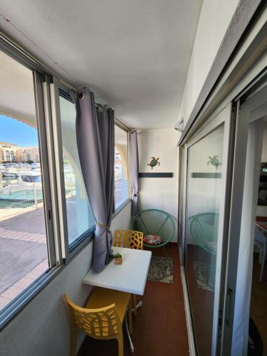 Posezení v ubytování Port Cros Appartement