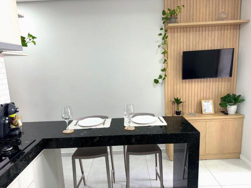 Kuchyň nebo kuchyňský kout v ubytování Loft Lopes