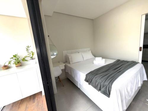 Postel nebo postele na pokoji v ubytování Loft Lopes