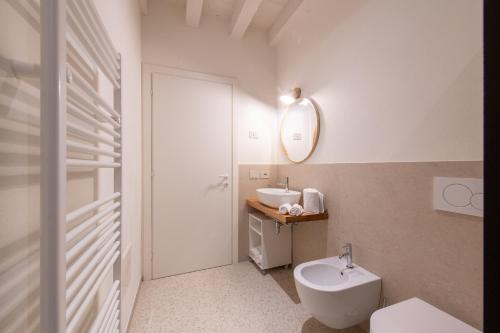 Koupelna v ubytování Agriturismo Corte Vaona