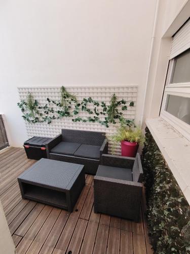 Appartement hyper centre à 250 m de la plage