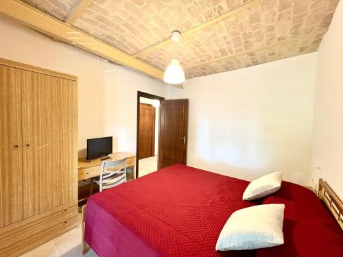 Postel nebo postele na pokoji v ubytování Casa Pastore 01