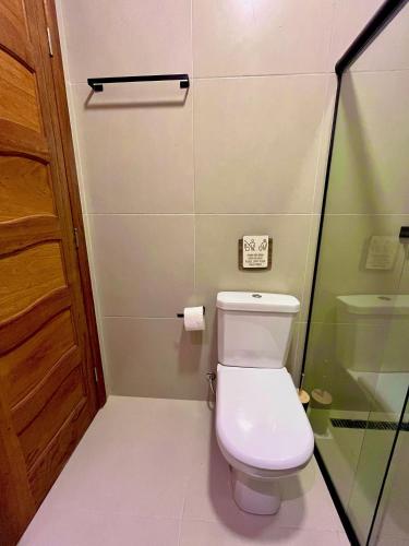 Ένα μπάνιο στο Residencial Mirante